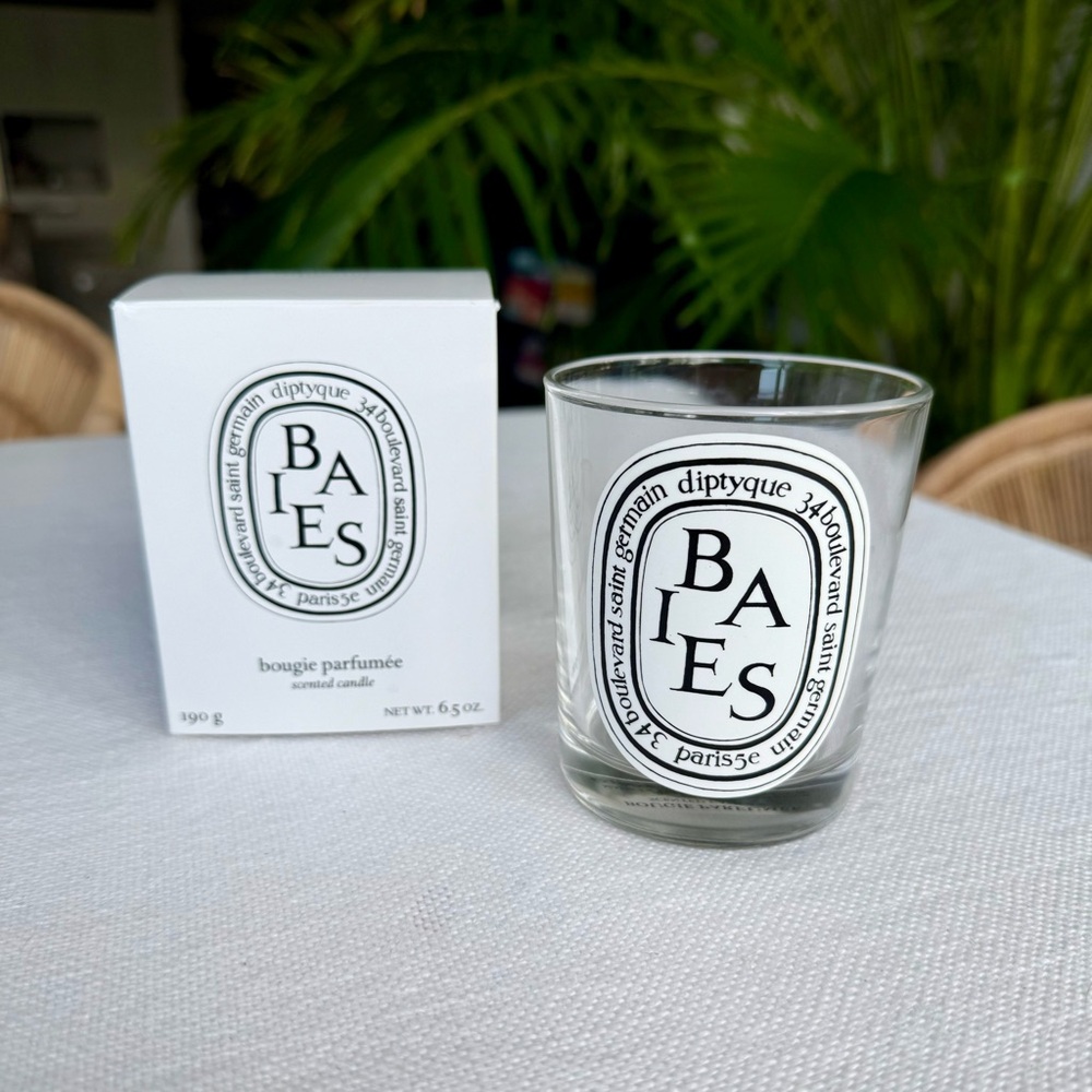 Diptyque Baies Empty Candle Jar with Original Box